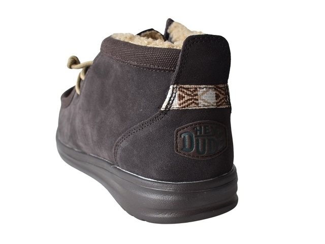 Dude homme wally mid gripr warmth marron6347002_2