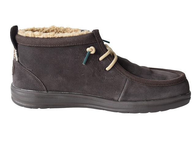 Dude homme wally mid gripr warmth marron6347002_3