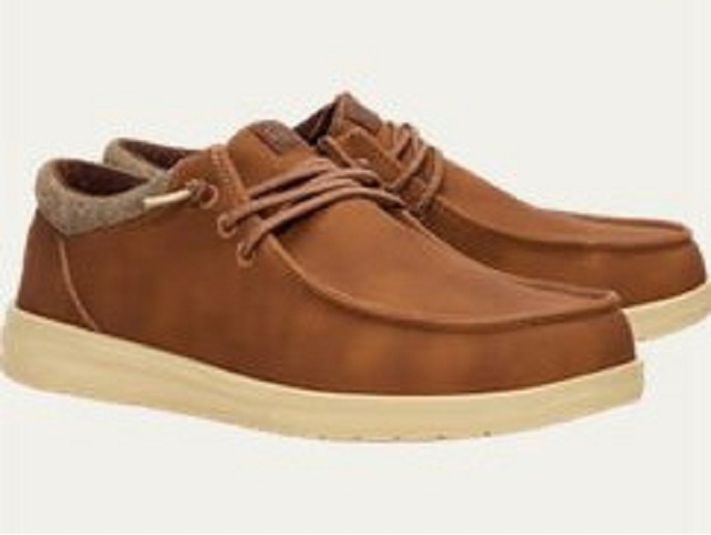 Dude homme paul classic marron