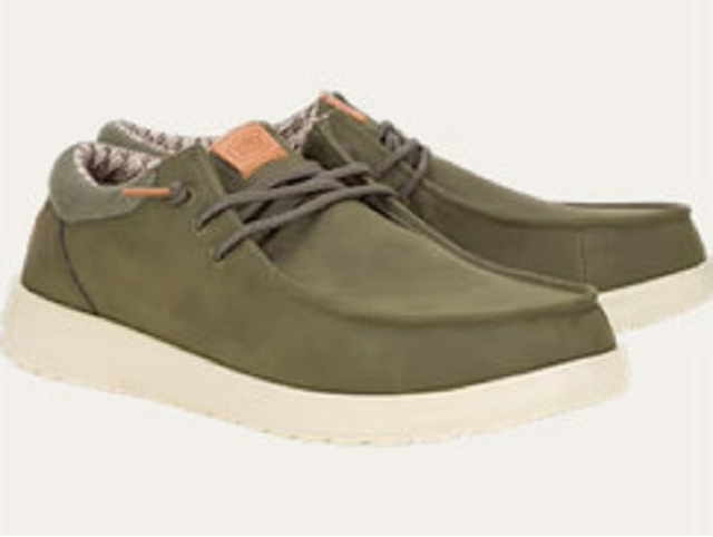 Dude homme paul classic vert