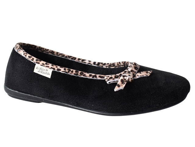 Maison espadrille femme 6055 noir
