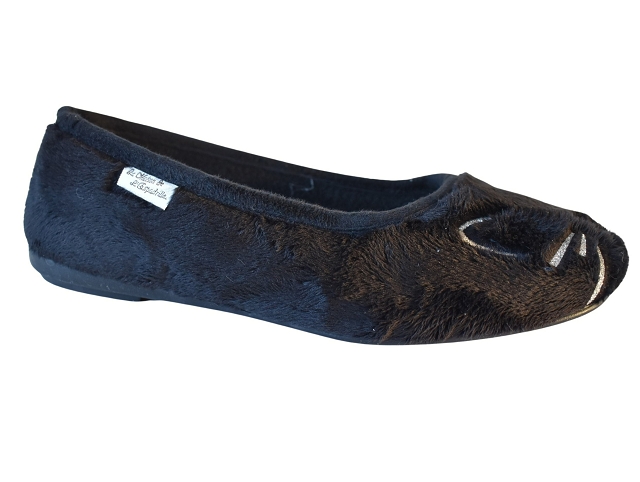 Maison espadrille femme 6053 noir