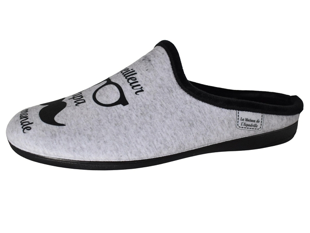 Maison espadrille homme 108 gris6349501_2
