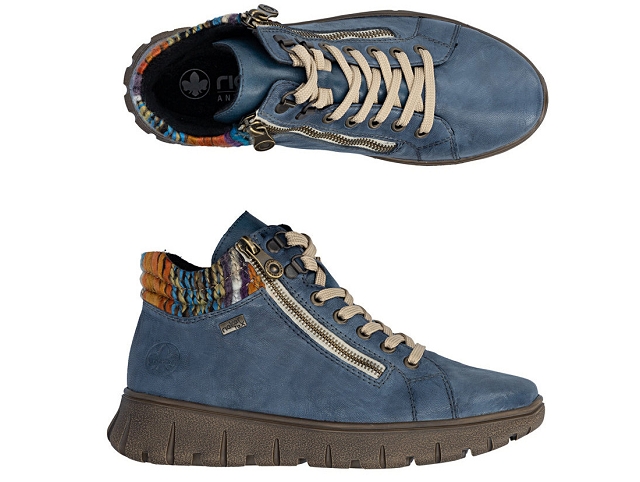 Rieker femme n1305 bleu6352602_6