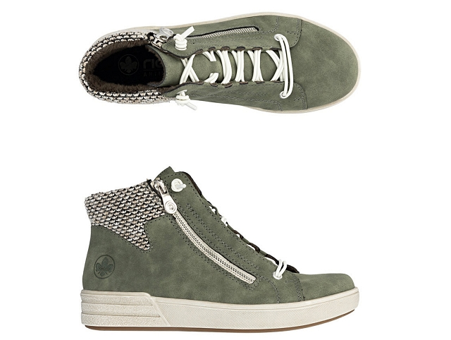 Rieker femme x0750 vert6352801_6