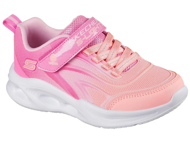 Skechers bebe sola glow . 303713n rose et violet
