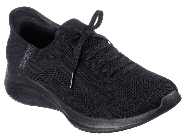 Skechers femme slip ins . ultra flex 3.0 . 149710 noir