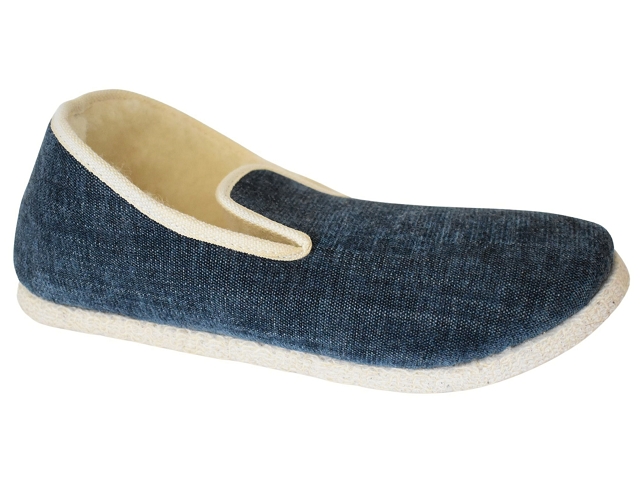 Atelier charentaises homme noah . f bleu