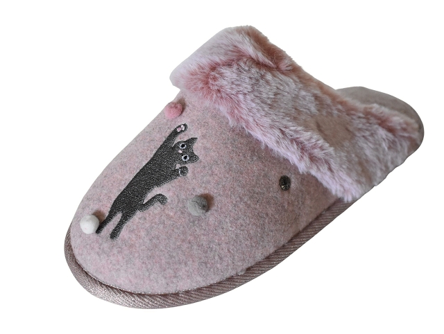 Isotoner femme 97357 rose et violet