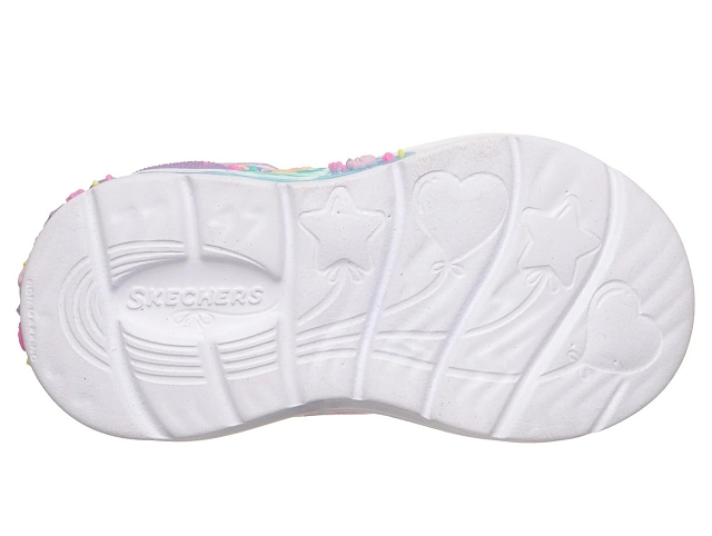 Skechers bebe my dreamers . lil merma . 303061n rose et violet6371001_4