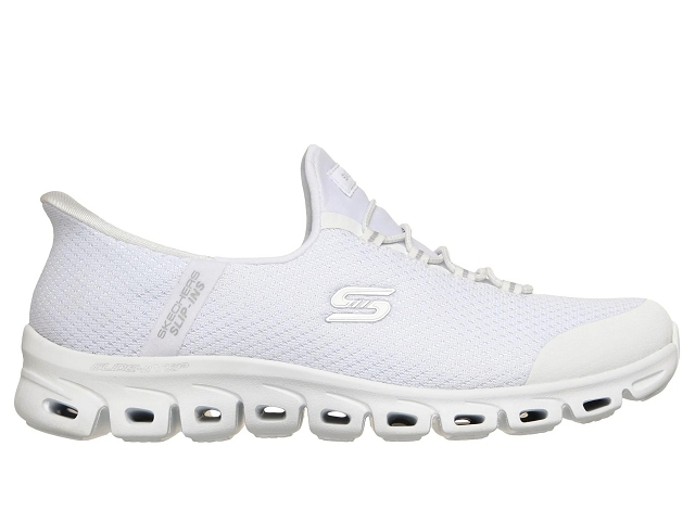 Skechers femme slip ins . glide step pursu  104547 blanc6371902_2