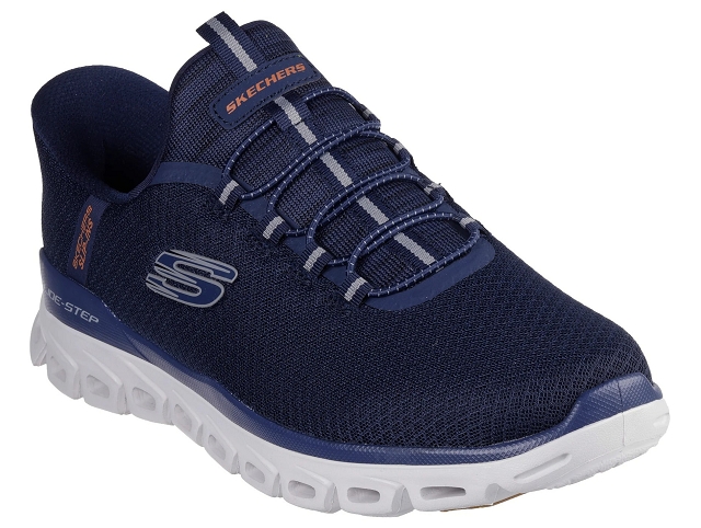 Skechers homme slip ins glide step . 233010 bleu