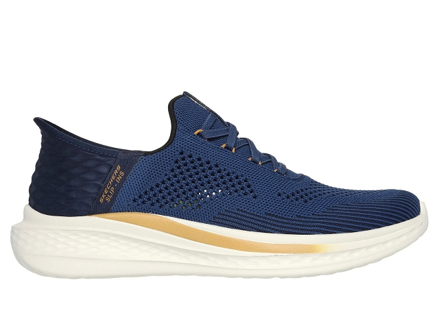 Skechers homme slip ins . relaxed fit . 210810 bleu6372401_2