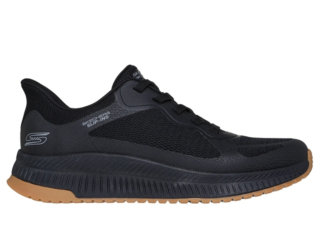 Skechers homme slip ins . bobs sport . 118423 noir6372501_2