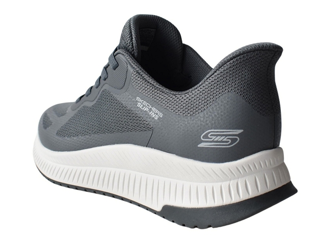 Skechers homme slip ins . bobs sport . 118423 gris6372502_3