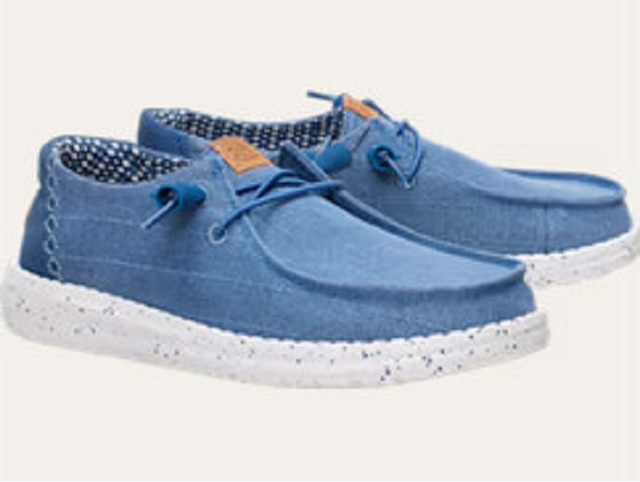 Dude femme wendy chambray grid bleu6372601_2
