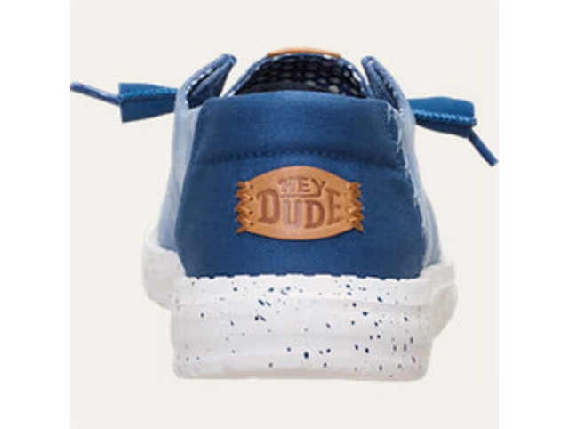 Dude femme wendy chambray grid bleu6372601_5