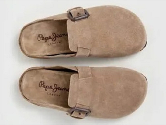 Pepe jeans footwear femme corby clog . pls900001 beige6372801_4