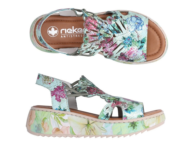 Rieker femme v1784 vert6374301_5