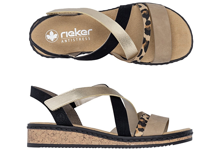 Rieker femme v3663 beige6374701_5