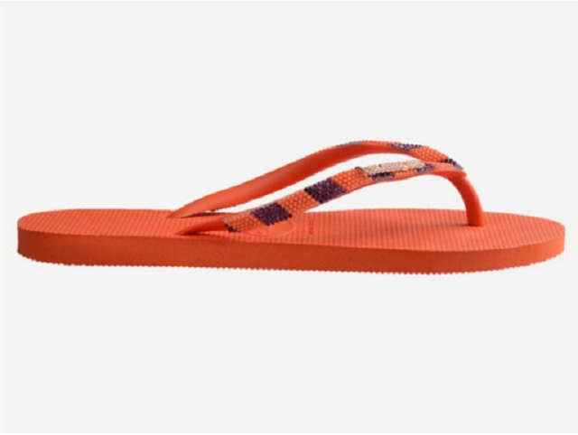 Havaianas femme glow4150168 jaune et orange6387901_3
