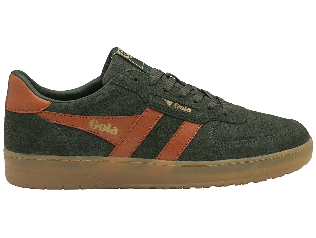 Gola homme hawk suede 86 vert6390601_3