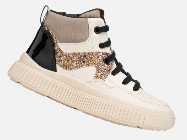 Geox fille j66m3d . j laquinny blanc6393301_2