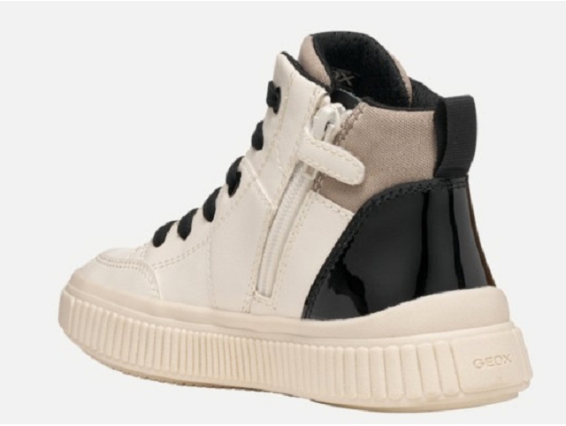 Geox fille j66m3d . j laquinny blanc6393301_5
