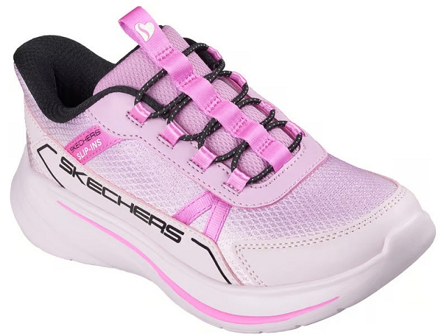 Skechers fille 304053l . wave 92 rose et violet