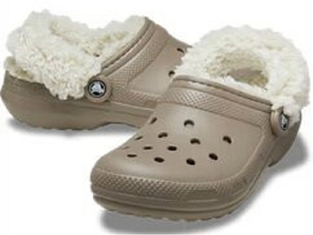 Crocs europe divers 211396 . classic fleece lined marron6395001_3