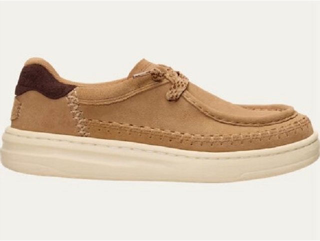 Dude femme harper moc crafted suede marron6395701_3