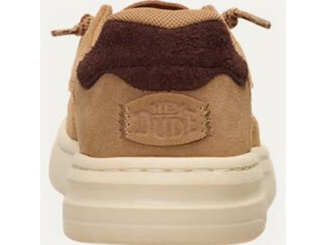 Dude femme harper moc crafted suede marron6395701_5