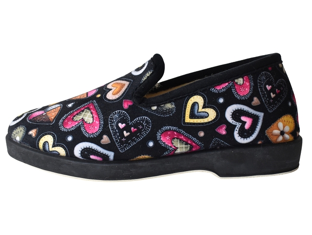 Maison espadrille femme 6257 noir6413001_2
