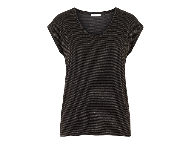 Pieces femme 17078572 pcbillo tee noir