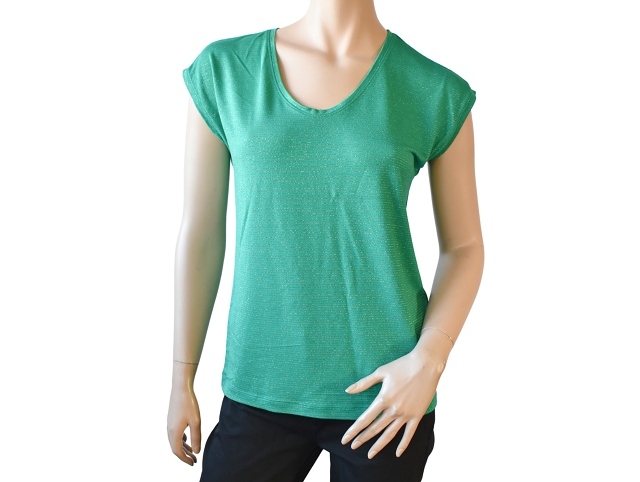 Pieces femme 17078572 pcbillo tee vert