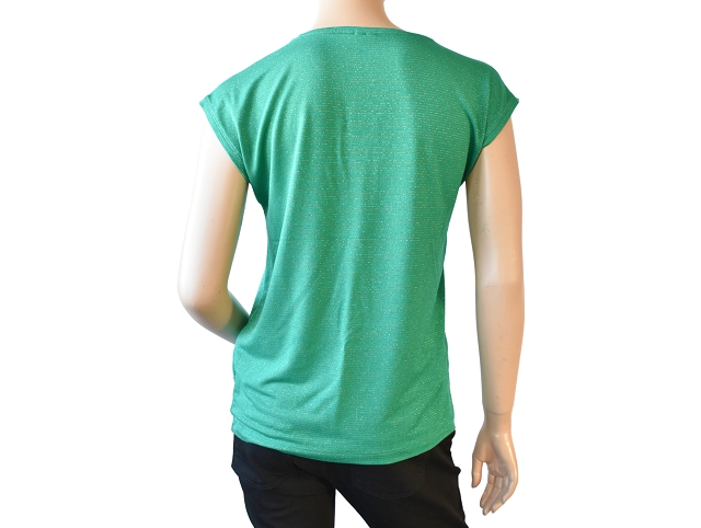 Pieces femme 17078572 pcbillo tee vert7354917_3