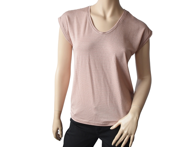 Pieces femme 17078572 pcbillo tee rose et violet