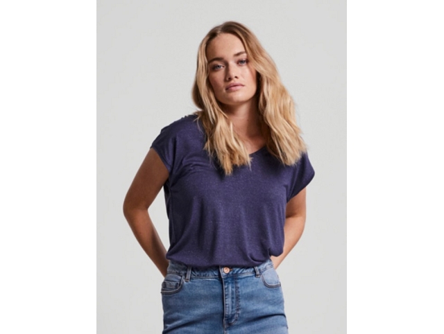 Pieces femme 17078572 pcbillo tee bleu