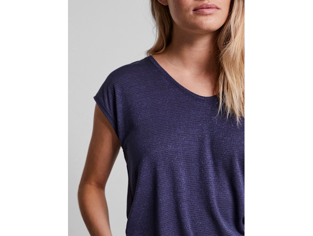 Pieces femme 17078572 pcbillo tee bleu7354919_4