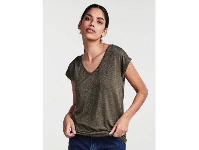 Pieces femme 17078572 pcbillo tee vert