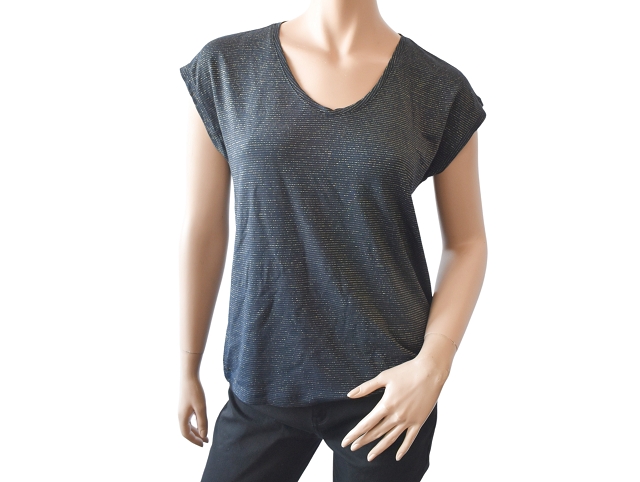 Pieces femme 17078572 pcbillo tee bleu7354926_3