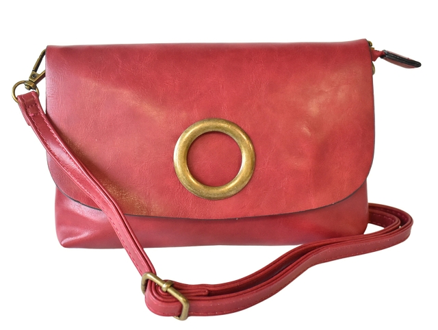 Mandoline maroquinerie 6113 rouge