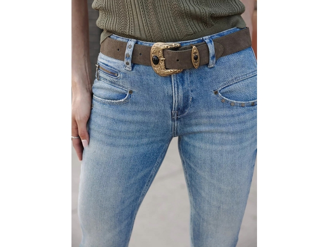 Freeman t.porter femme alexa high waist cropped s.sdm . 25538 bleu7454804_4