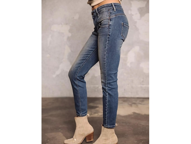 Freeman t.porter femme alexa high waist cropped s.sdm . 25538 bleu7454805_2