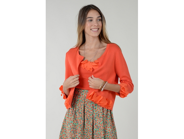 Molly bracken femme e1053 jaune et orange7484302_3