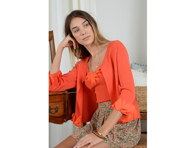 Molly bracken femme e1053 jaune et orange7484302_6