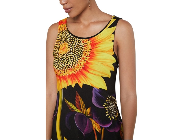 Desigual femme 21swvkb3 . marlon jaune et orange7653101_3