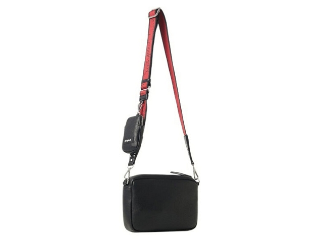 Desigual maroquinerie 21waxpax . embossed half cambridge noir7736702_2