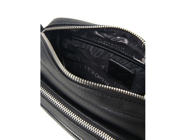 Desigual maroquinerie 21waxpax . embossed half cambridge noir7736702_4