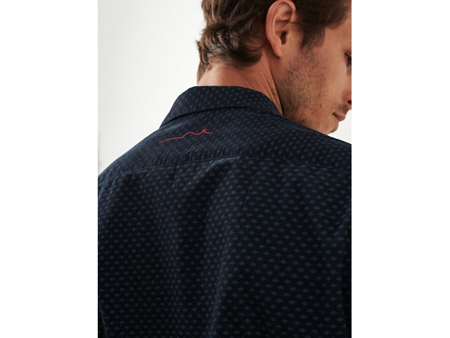 Teddy smith homme 10715515d . carton velvet m bleu7751602_4